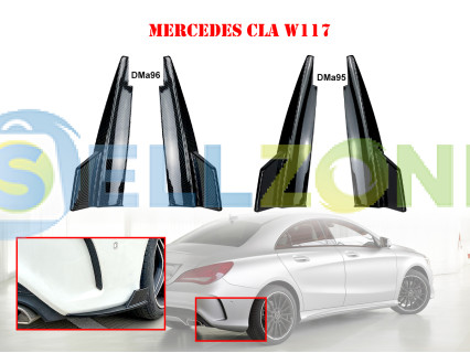 Πρόσθετο σπόιλερ πίσω προφυλακτήρα Mercedes CLA W117 δύο χρωμάτων - DMa95/DMa96